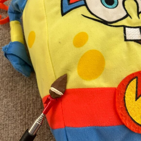 Nanco Spongebob Super Hero Quickster & Patrick Star Deputy Large Plush Toy Pair - Picture 15 of 15